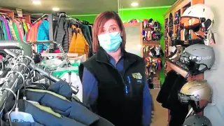Captura del vídeo con testimonios de empresarios afectadas por el cierre de las estaciones.