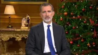 El Rey ha enviado en su mensaje navideño su "ánimo y afecto" a las personas que siguen luchando contra la enfermedad