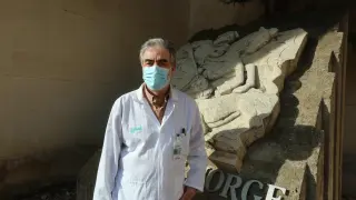 Carlos Serón es el jefe de Medicina Intensiva del Hospital Universitario San Jorge de Huesca