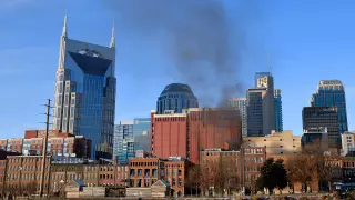 explosión en el centro de Nashville
