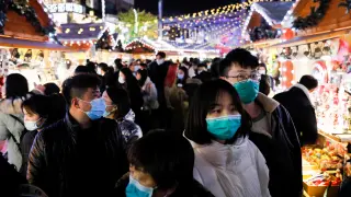 Christmas Day, following the new cases of the coronavirus disease (COVID-19) in Beijing