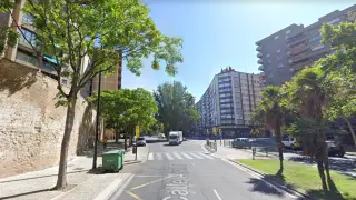 Una imagen de la calle de Asalto de Zaragoza.