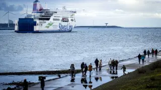 First ferry departs to UK under new Brexit rules