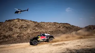 Carlos Sainz en el Dakar 2021
