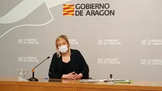 La consejera de Economía del Gobierno de Aragón, Marta Gastón