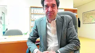 Javier García Ramos, director de la Escuela Politécnica Superior de Huesca.