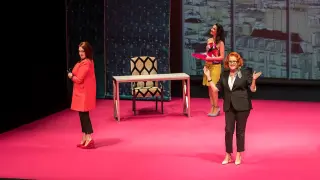 Un momento de la representación teatral 'Yo soy Coco'.