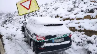 Problemas en las carreteras de Teruel