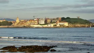 Imagen de archivo de la ciudad de Gijón.