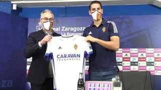 El nuevo delantero del Real Zaragoza llega desde el Mallorca como refuerzo de invierno.