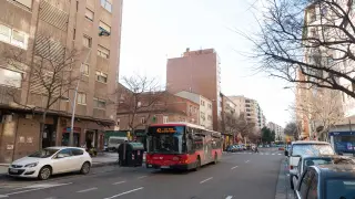 Foto de la operación asfalto en Zaragoza