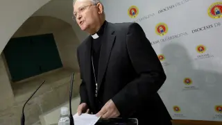 José Manuel Lorca Planes, el obispo de Cartagena, pide disculpas.