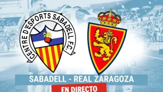 Sabadell-Real Zaragoza, en directo.