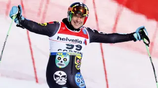 Hubertus de Hohenlohe, en el Mundial de esquí que se celebra en la estación italiana de Cortina d'Ampezzo