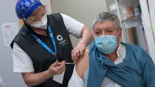 Campaña de vacunación a mayores de 80 años