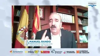 HERALDO han celebrado este viernes un nuevo desayuno en el que se ha hablado sobre 'La lucha contra la despoblación en Aragón'. Manuel Rando, presidente de la Diputación Provincial de Teruel, ha sido una de los invitados.