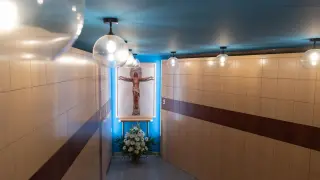 El nuevo columbario de Santa Rita, en Zaragoza.
