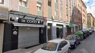 Calle Escultor Palao, en Zaragoza.