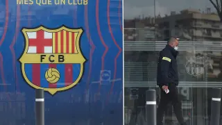 Registro de las oficinas del Barça