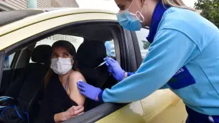Vacunación al personal docente en Almería