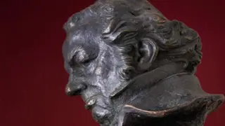 Estatuilla de los Premios Goya.
