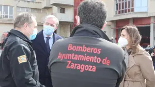 Celebración del patrón de los Bomberos de Zaragoza.