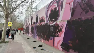 Mural feminista Ciudad lineal