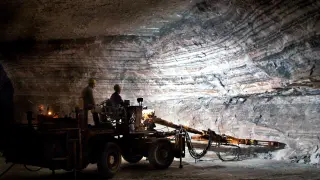 La mina de sal de María del Carmen es la única que sigue en funcionamiento