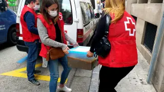 Acciones de la Cruz Roja durante la pademia.