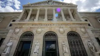 Fachada de la Biblioteca Nacional de España (BNE)