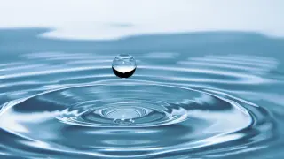El agua contaminada
