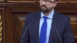 Pablo Cambronero en el Congreso