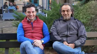 Carlos Pauner e Imanol Sánchez en 'Descubre tu tierra'.
