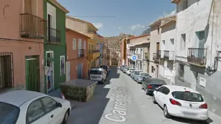 Una calle de la localidad de Busot, en Alicante