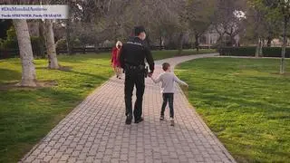 La Policía Nacional graba un vídeo para concienciar sobre el Día Mundial del autismo