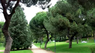Parque del Oeste de Madrid.