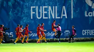 Partido Fuenlabrada - Real Zaragoza, jornada 33 de Segunda División