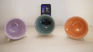 Altavoces de cerámica para móviles.