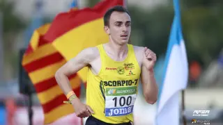 El atleta aragonés Eduardo Menacho consigue un nuevo oro.