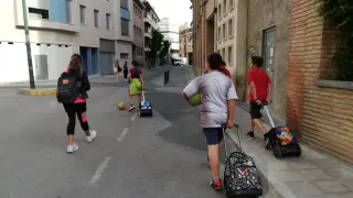 Iniciativa de movilidad autónoma de los escolares en la ciudad de Huesca impulsada por el proyecto de La Ciudad de las Niñas y los Niños.