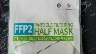 Mascarillas FFP2 hechas con grafeno.