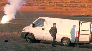 Imagen de la ‘caravana de la muerte’, interceptada en Contamina en 1999
