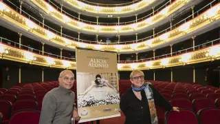 Lázaro Carreño y Mayda Bustamante, artífices de la gala en recuerdo de Alicia Alonso en el Principal.