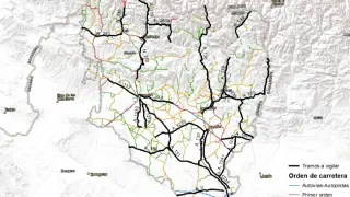 Radares de la DGT en la provincia de Huesca