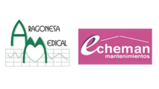 Aragonesa medical Echeman logos
