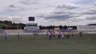 Fútbol Segunda División B: Ejea-Portugalete.