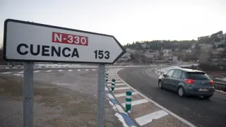 Enlace entre la N-330 y la variante de la N-234 en Teruel.