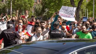 Sanchez llega a Ceuta en plena crisis migratoria