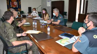 Reunión del Centro de Coordinación en Melilla