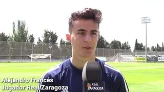 Alejandro Francés, convocado con la sub 21: "Es un sueño hecho realidad"
